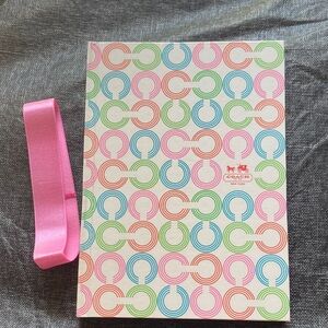 Coach Dotted Op C Journal NWOT